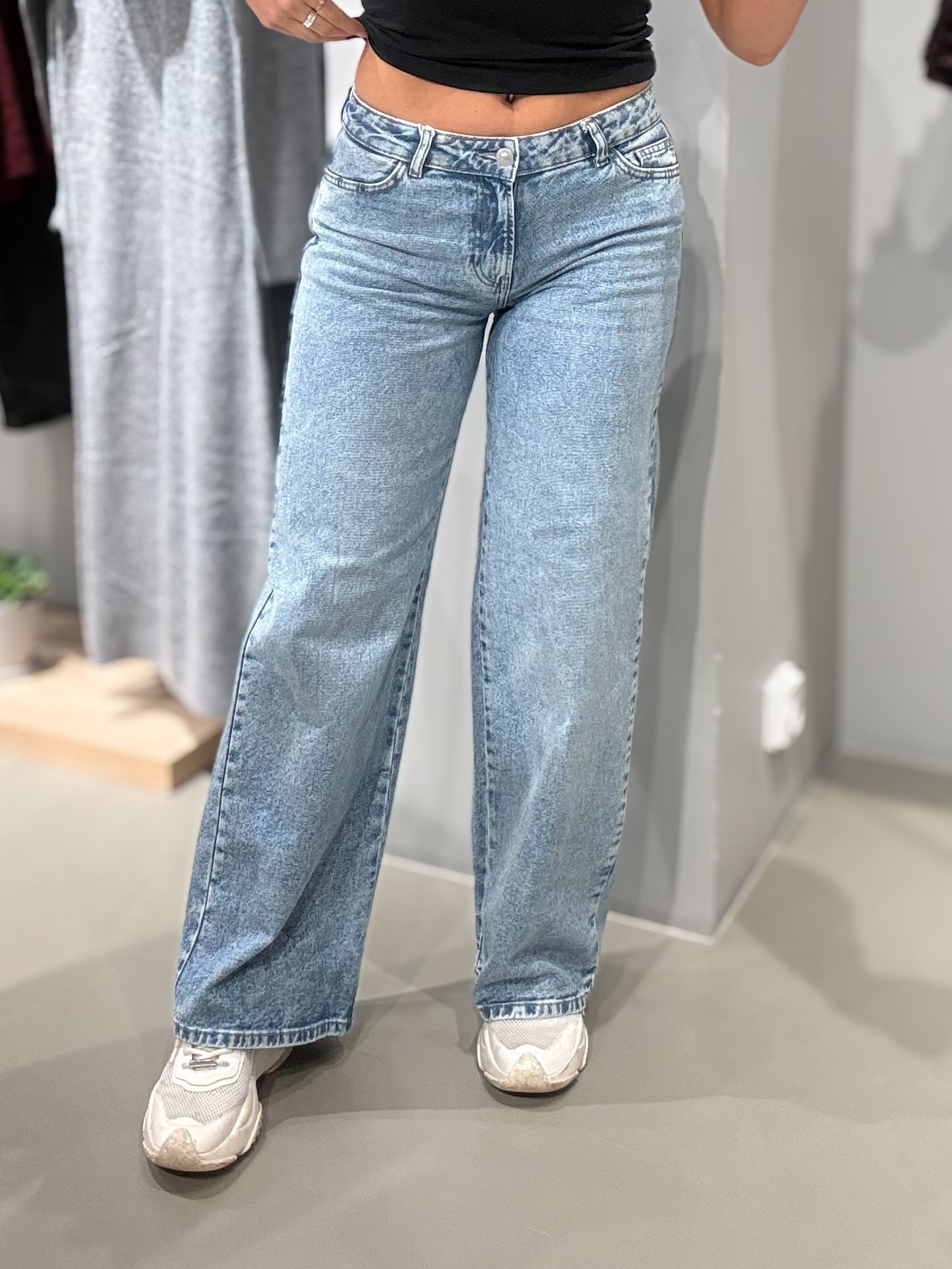 PCSELMA Jeans - Light Blue Denim